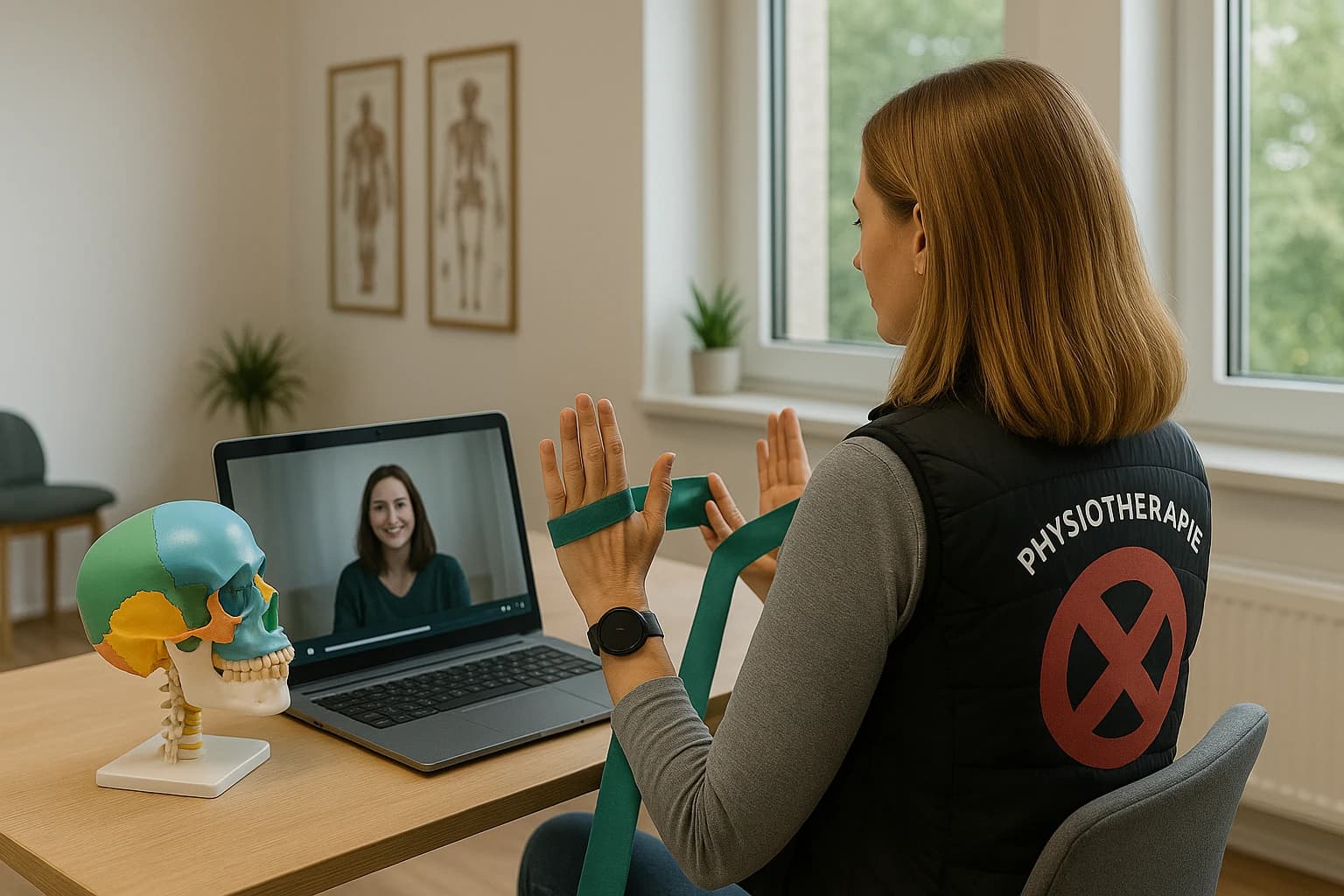 Advanced physiotherapy technology with digital monitoring system